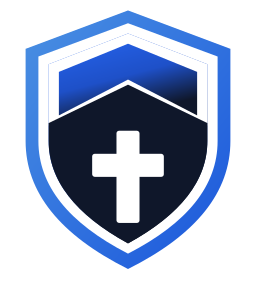 The Safer Church shield logo